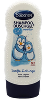 BUBCHEN Sensitive 2in1 šampūns/dušas želeja, 230 ml