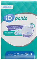 ID Pants Plus XS biksītes, 14 gab.