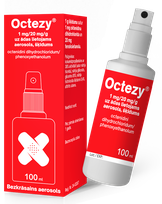 OCTEZY 1 mg/20 mg/g раствор спрей, 100 мл