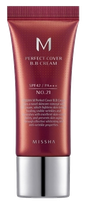 MISSHA Perfect Cover BB SPF42 No.21 Light Beige sejas krēms, 20 ml