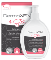 DERMOXEN 4 Girls intīmās kopšanas želeja, 200 ml