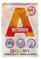 ABC VIT A Vitamin capsules, 40 pcs.