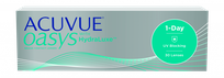 ACUVUE Oasys 1-Day BC 8,5/-2,50 kontaktlēcas, 30 gab.
