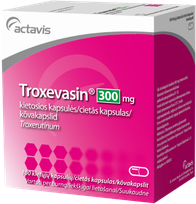 TROXEVASIN 300 mg cietās kapsulas, 100 gab.