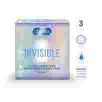 DUREX Invisible Extra Lubricated prezervatīvi, 3 gab.