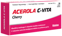 VITABALANS Acerola C-Vita Cherry chewable tablets, 30 pcs.