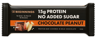 THE BEGINNINGS Protein 30% Chocolate Peanuts bar, 50 g