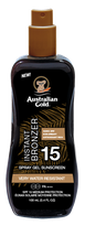 AUSTRALIAN GOLD SPF15 Spray Gel With Bronzer sunscreen spray, 100 ml