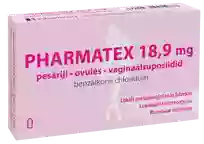 PHARMATEX  18,9 mg pessaries, 10 pcs.