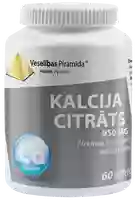 VESELĪBAS PIRAMĪDA Kalcija Citrāts tabletes, 60 gab.