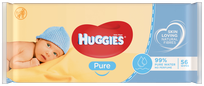 HUGGIES Pure mitrās salvetes, 56 gab.