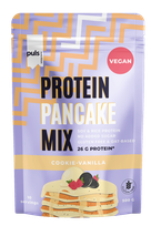 PULS NUTRITION Vegan Protein Pancake Cookie - Vanilla maisījums, 500 g