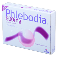 PHLEBODIA 600 mg tabletes, 30 gab.