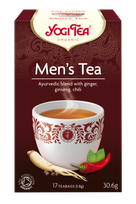 YOGI TEA Vīriešu 2 g tēja maisiņos, 17 gab.