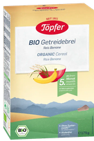 TOPFER From the Age of 5 Months with Bananas Rice porridge, 175 g