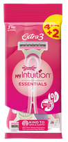 WILKINSON SWORD MyIntuition Essentials Extra 3 vienreizlietojamie skuvekļi, 6 gab.