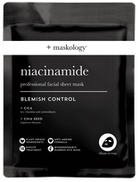 MASKOLOGY With Niacinamide facial mask, 22 ml