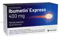 IBUMETIN Express 400 mg mīkstās kapsulas, 20 gab.