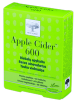 NEW NORDIC Apple Cider 600 tabletes, 60 gab.