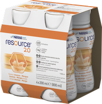 NESTLE Resource 2.0 with pineapple and mango flavour, 200 ml, 4 pcs.