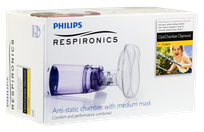 PHILIPS Respironics OptiChamber Diamond krājtelpa, 1 gab.