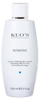 KUOS Sensitive attīrošs pieniņš, 150 ml
