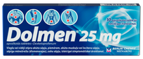 DOLMEN 25 mg apvalkotās tabletes, 10 gab.