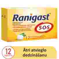 RANIGAST   SOS chewable tablets, 12 pcs.