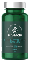 SILVANOLS Premium Coenzyme Q10 100% kapsulas, 120 gab.