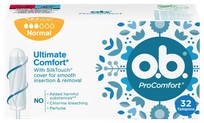 O.B. Ultimate Comfort Normal tampons, 32 pcs.