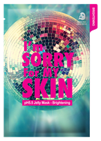 I'M SORRY FOR MY SKIN pH5.5 Jelly-Brightening sejas maska, 33 ml