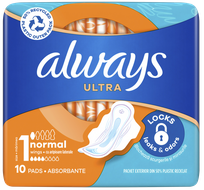 ALWAYS  Ultra Normal pads, 10 pcs.