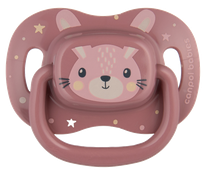 CANPOL BABIES Cute Animals, 18+ mēn Pink māneklītis, 1 gab.