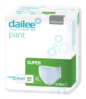 DAILEE Pant Premium Super XL biksītes, 15 gab.