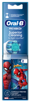 ORAL-B Spiderman electric toothbrush heads, 2 pcs.