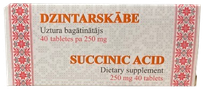 DZINTARSKĀBE pills, 40 pcs.