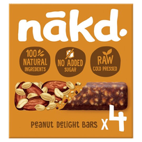 NAKD Peanut Delight 35g bar, 4 pcs.