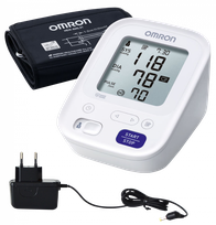 OMRON M3 with S adapter upper arm blood pressure monitor, 1 pcs.