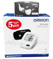 OMRON M3 Comfort + adapter upper arm blood pressure monitor, 1 pcs.
