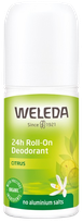 WELEDA Citrus 24h Roll-On dezodorants rullītis, 50 ml