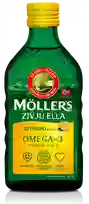 MOLLERS zivju eļļa (citronu garša), 250 ml