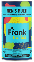 FRANK FRUITIES Mens Multi želejas konfektes, 80 gab.