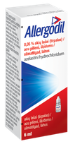 ALLERGODIL 0,05 % acu pilieni, 6 ml