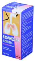 BROMHEXIN 4 mg/5 ml sīrups, 100 ml