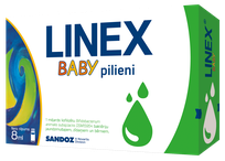 LINEX Baby pilieni, 8 ml