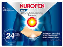NUROFEN  200 mg plāksteris, 4 gab.