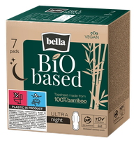 BELLA Bio Based Night higiēniskās paketes, 7 gab.