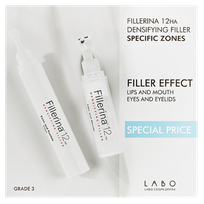 FILLERINA  12HA Intensity 3 Dermo-Kosmētika Pildvielas Lūpām un Acu Zonai komplekts, 1 gab.