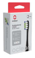 OCLEAN  Professional Clean P1C5 Black elektriskās zobu birstes uzgaļi, 2 gab.