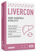 ICONFIT Blister Livercon kapsulas, 30 gab.